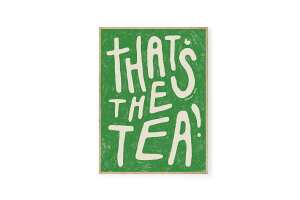 The Poster Club A[g|X^[ 30×40cm Thatfs the Tea |X^[Nu kG f}[N A[gvg  CeA  IV lC  mN re[W Be