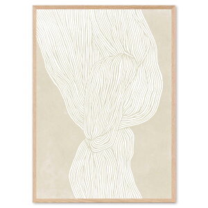 The Poster Club A[g|X^[ 50×70cm The Line no. 07 |X^[Nu kG f}[N A[gvg  CeA  IV lC  mN re[W Be