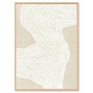 The Poster Club アートポスター 50×70cm The Line no. 08 ポスタークラブ 北欧雑貨 デンマーク製 アー…