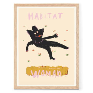 The Poster Club A[g|X^[ 30×40cm Habitat |X^[Nu kG f}[N A[gvg CeA  IV lC  mN re[W Be[W _ 