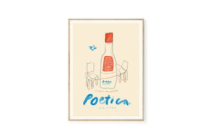 The Poster Club A[g|X^[ 30×40cm Poetica |X^[Nu kG f}[N A[gvg  CeA  IV lC  mN re[W Be[W 