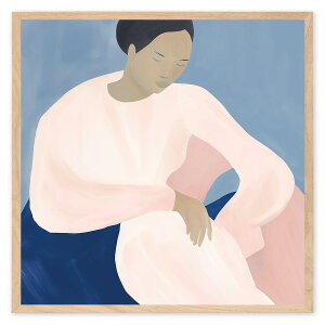 The Poster Club A[g|X^[ 50×50cm Pleased |X^[Nu kG f}[N A[gvg CeA  IV lC  mN re[W Be[W _ 