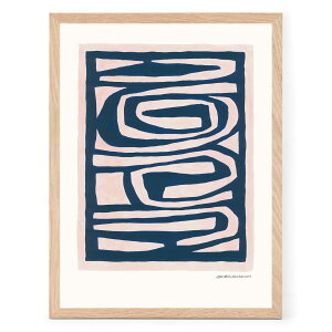 The Poster Club A[g|X^[ 30×40cm Flowing |X^[Nu kG f}[N A[gvg CeA  IV lC  mN re[W Be[W _ 