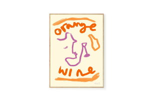 The Poster Club A[g|X^[ 30×40cm Orange Wine |X^[Nu kG f}[N A[gvg  CeA  IV lC  mN re[W Be[