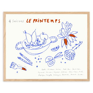 The Poster Club A[g|X^[ 40×50cm Le Printemps |X^[Nu kG f}[N A[gvg CeA  IV lC  mN re[W Be[W _ 