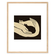 The Poster Club アートポスター 40×50cm Kittens ポスタークラブ 北欧雑貨 デンマーク製 アートプリン…