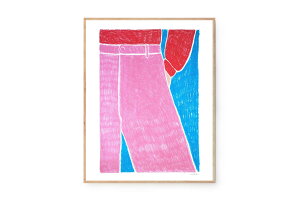 y݌ɌzyēׂȂzThe Poster Club A[g|X^[ 40×50cm Masculin Feminin |X^[Nu kG f}[N A[gvg  CeA  IV lC  