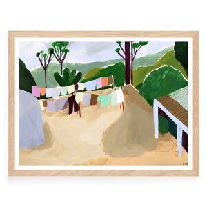 The Poster Club A[g|X^[ 30×40cm Sri Lanka |X^[Nu kG f}[N A[gvg CeA  IV lC  mN re[W Be[W _ 