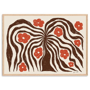 The Poster Club A[g|X^[ 50×70cm Flux |X^[Nu kG f}[N A[gvg CeA  IV lC  mN re[W Be[W _ m