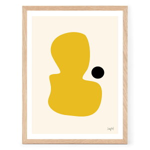 The Poster Club A[g|X^[ 30×40cm Yellow Stain |X^[Nu kG f}[N A[gvg  CeA  IV lC  mN re[W Be[