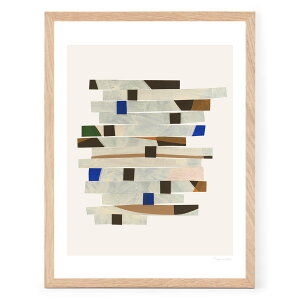 The Poster Club A[g|X^[ 30×40cm Cut up Stripes |X^[Nu kG f}[N A[gvg  CeA  IV lC  mN re[W Be