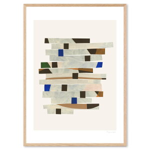 The Poster Club A[g|X^[ 50×70cm Cut up Stripes |X^[Nu kG f}[N A[gvg  CeA  IV lC  mN re[W Be