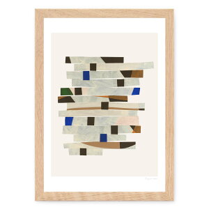 The Poster Club A[g|X^[ A4 Cut up Stripes |X^[Nu kG f}[N A[gvg  CeA  IV lC  mN re[W Be[W 