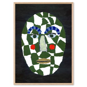 The Poster Club A[g|X^[ 50×70cm Red Cheek Portrait |X^[Nu kG f}[N A[gvg CeA  IV lC  mN re[W Be[W 