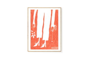The Poster Club A[g|X^[ 30×40cm Sunday at Five |X^[Nu kG f}[N A[gvg  CeA  IV lC  mN re[W Be