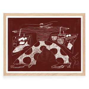The Poster Club A[g|X^[ 30×40cm Sam Shopping |X^[Nu kG f}[N A[gvg CeA  IV lC  mN re[W Be[W _ 