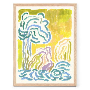 The Poster Club A[g|X^[ 30×40cm Untamed Nature 01 |X^[Nu kG f}[N A[gvg CeA  IV lC  mN re[W Be[W 