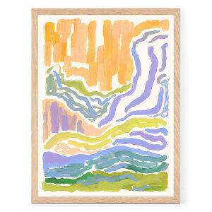 The Poster Club A[g|X^[ 30×40cm Untamed Nature 02 |X^[Nu kG f}[N A[gvg CeA  IV lC  mN re[W Be[W 