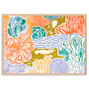 The Poster Club �A�[�g�|�X�^�[ 50×70cm Lush Valley �|�X�^�[�N���u �k���G�� �f���}�[�N�� �A�[�g�v�����g �C���e���A ������� �I�V���� �l�C �������� ���m�N�� �r���e�[�W ���B���e�[�W ���_�� 