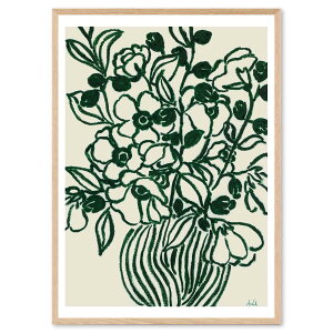 The Poster Club A[g|X^[ 50×70cm Poppy Studies II |X^[Nu kG f}[N A[gvg CeA  IV lC  mN re[W Be[W _