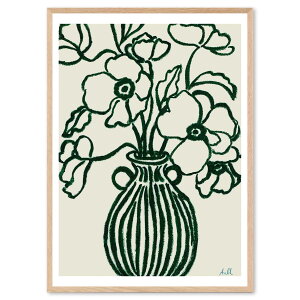 The Poster Club A[g|X^[ 50×70cm Poppy Studies III |X^[Nu kG f}[N A[gvg CeA  IV lC  mN re[W Be[W 