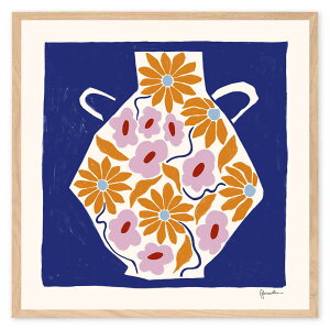 The Poster Club A[g|X^[ 50×50cm Sunflower Vase |X^[Nu kG f}[N A[gvg CeA  IV lC  mN re[W Be[W _