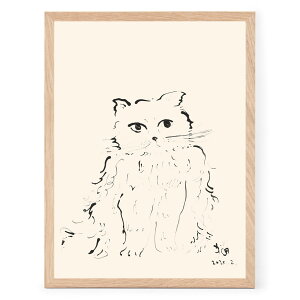 The Poster Club A[g|X^[ 30×40cm Cat |X^[Nu kG f}[N A[gvg CeA  IV lC  mN re[W Be[W _ mg