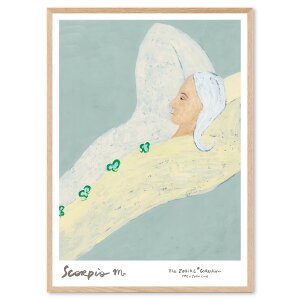 The Poster Club A[g|X^[ 50×70cm Scorpio |X^[Nu kG f}[N A[gvg CeA  IV lC  mN re[W Be[W _ 