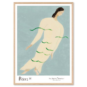 The Poster Club A[g|X^[ 50×70cm Pisces |X^[Nu kG f}[N A[gvg CeA  IV lC  mN re[W Be[W _ m