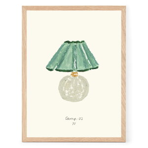 The Poster Club �A�[�g�|�X�^�[ 30×40cm Lamp 02 �|�X�^�[�N���u �k���G�� �f���}�[�N�� �A�[�g�v�����g �C���e���A ������� �I�V���� �l�C �������� ���m�N�� �r���e�[�W ���B���e�[�W ���_�� ��