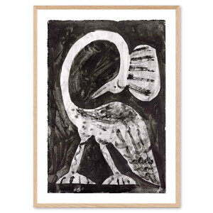 The Poster Club �A�[�g�|�X�^�[ 50×70cm Bird III �|�X�^�[�N���u �k���G�� �f���}�[�N�� �A�[�g�v�����g �C���e���A ������� �I�V���� �l�C �������� ���m�N�� �r���e�[�W ���B���e�[�W ���_�� ��