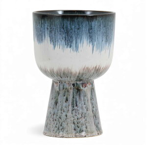 HKliving N₩ȐFʂ̃gȃt[|bg Retro Flower Pot 24cm OCVA GC`PCrO I_ Aؔ v^[ n[u|bg ԕr kG fUC { Ki Ce