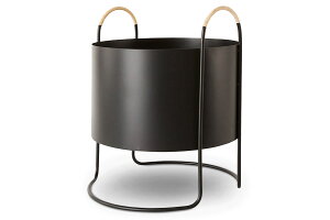 【在庫限り】【再入荷なし】OYOY スチール製の大きな脚付きプランター Maki Plant Box Low 【北欧雑貨 北欧インテリア スカンジナビアン デンマーク スウェーデン モノトーン モノクロ シン