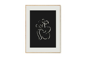 【在庫限り】【再入荷なし】ALIUM アートポスター 30×40cm Ahora 絵画 アートプリント イラスト 北欧デザイン デンマーク ファインアート ジクレー印刷 インテリア モノクロ 北欧雑貨 おしゃれ