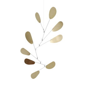 KINETIC LEVI キネティック レヴィ インテリアモビール Dolly Brass キネティックレビ インテリア 天然木製 ウッド 吊り下げ アート デザイン おしゃれ おすすめ インテリア雑貨 北欧 天井飾り 空間演出 オブジェ