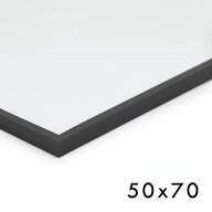 木製ポスターフレーム 50×70cm ブラック 枠の幅が細いタイプ 送料無料 北欧デザイン 天然木 黒色 モノク…