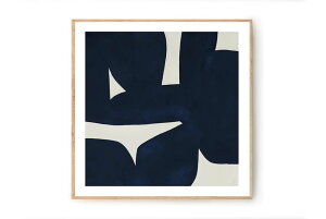 Poster & Frame A[g|X^[ 50×50cm Blue Composition k CeA  lC A[gvg i TCY  Ǌ|  Q rO CO f}[N _ G  ۃA[