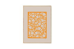 y݌ɌzyēׂȂzPoster & Frame × Nordic Papercuts@|X^[/A[gvg@30×40cm@CroissantsyA[g CXg CeA kG EH[A[g z ǎ  Ǌ| G 