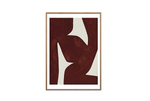 Poster & Frame A[g|X^[ 30×40cm Red Composition k CeA  lC A[gvg i TCY  Ǌ|  Q rO CO f}[N _ G  ۃA[g