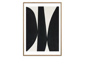 Poster & Frame A[g|X^[ 50×70cm Black Composition k CeA  lC A[gvg i TCY  Ǌ|  Q rO CO f}[N _ G  ۃA[