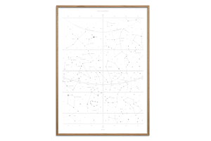 y݌ɌzyēׂȂzPoster & Frame × By Garmi@|X^[/A[gvg@50×70cm@Star Constellations SILVERyA[g CXg CeA kG EH[A[g z ǎ  