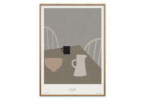 y݌ɌzyēׂȂzPoster & Frame × By Garmi@|X^[/A[gvg@50×70cm@When Friends ReminisceyA[g CXg CeA kG EH[A[g z ǎ  Ǌ| G