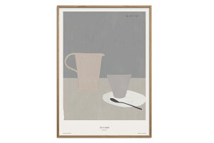 Poster & Frame A[g|X^[ 50×70cm The Quiet Hour - Simple stilleben k CeA  lC A[gvg i TCY  Ǌ|  Q rO CO f}[N