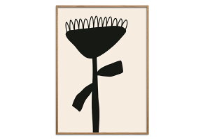 y݌ɌzyēׂȂzPoster & Frame × PSTR Studio@|X^[/A[gvg@50×70cm@Silvia - Flower IIyA[g CXg CeA kG EH[A[g z ǎ  Ǌ| G