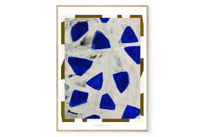 Poster & Frame A[g|X^[ 50×70cm Falling Blue k CeA  lC A[gvg i TCY  Ǌ|  Q rO CO f}[N _ G  ۃA[g 