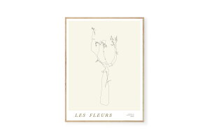 Poster & Frame A[g|X^[ 30×40cm Les Fleurs 02 k CeA  lC A[gvg i TCY  Ǌ|  Q rO CO f}[N _ G  ۃA[g 