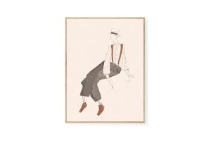 Poster & Frame A[g|X^[ 30×40cm Momentary Hiatus k CeA  lC A[gvg i TCY  Ǌ|  Q rO CO f}[N _ G  ۃA[