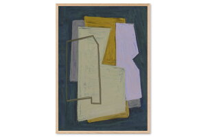 Poster & Frame A[g|X^[ 50×70cm Chalks and Shapes 1 k CeA  lC A[gvg i TCY  Ǌ|  Q rO CO f}[N _ G 