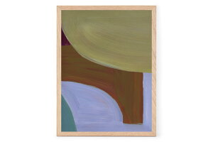 Poster & Frame A[g|X^[ 30×40cm Painted Shapes 1 k CeA  lC A[gvg i TCY  Ǌ|  Q rO CO f}[N _ G  ۃA[