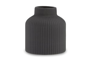 【在庫限り】【再入荷なし】STOREFACTORY クリーンなマットカラーのフラワーベース Lillhagen ダークグレー【北欧雑貨 北欧デザイン デンマーク シンプル モダン モノトーン ミニマル おしゃ